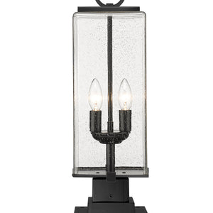 Sana 2 Light Outdoor Pier Mounted Fixture
