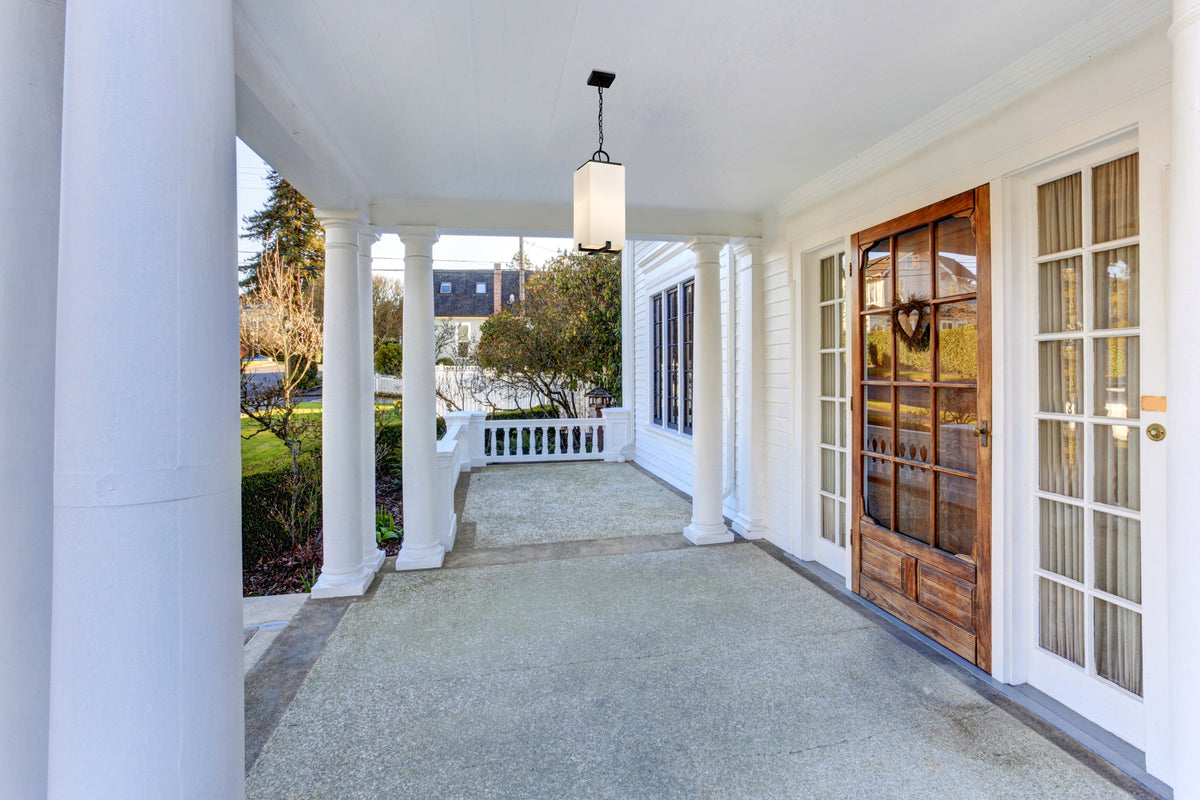 Sana 1 Light Outdoor Chain Mount Ceiling Fixture