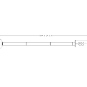 Sana 2 Light Outdoor Post Mounted Fixture