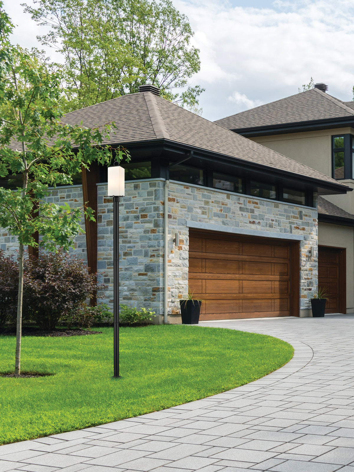Sana 2 Light Outdoor Post Mounted Fixture