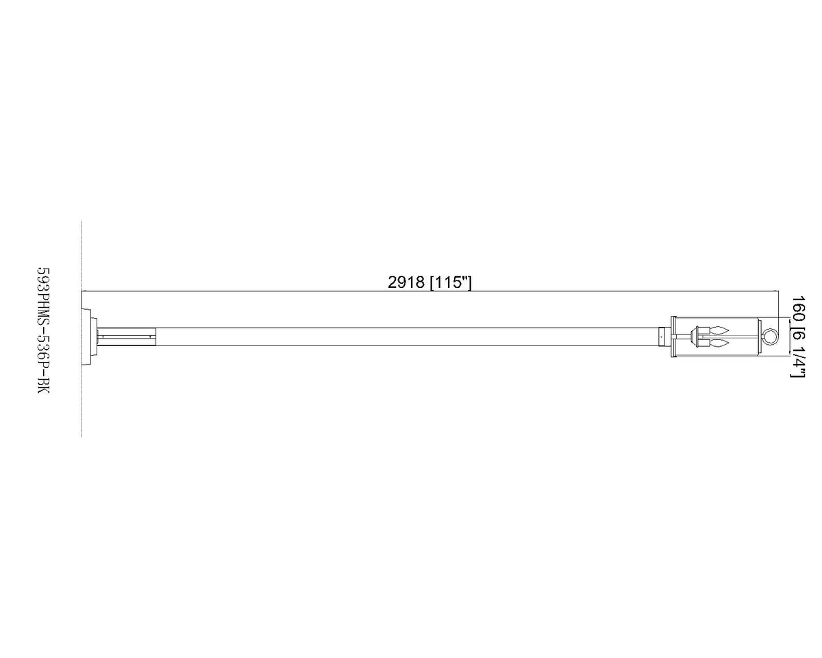 Sana 2 Light Outdoor Post Mounted Fixture