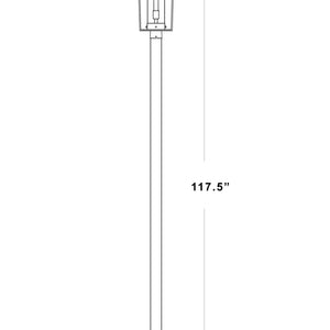 Sheridan 1 Light Outdoor Post Mounted Fixture