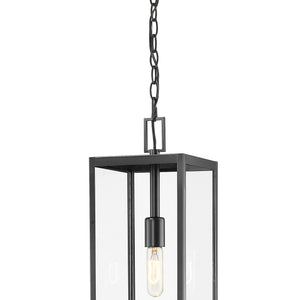 Nuri 1 Light Outdoor Chain Mount Ceiling Fixture