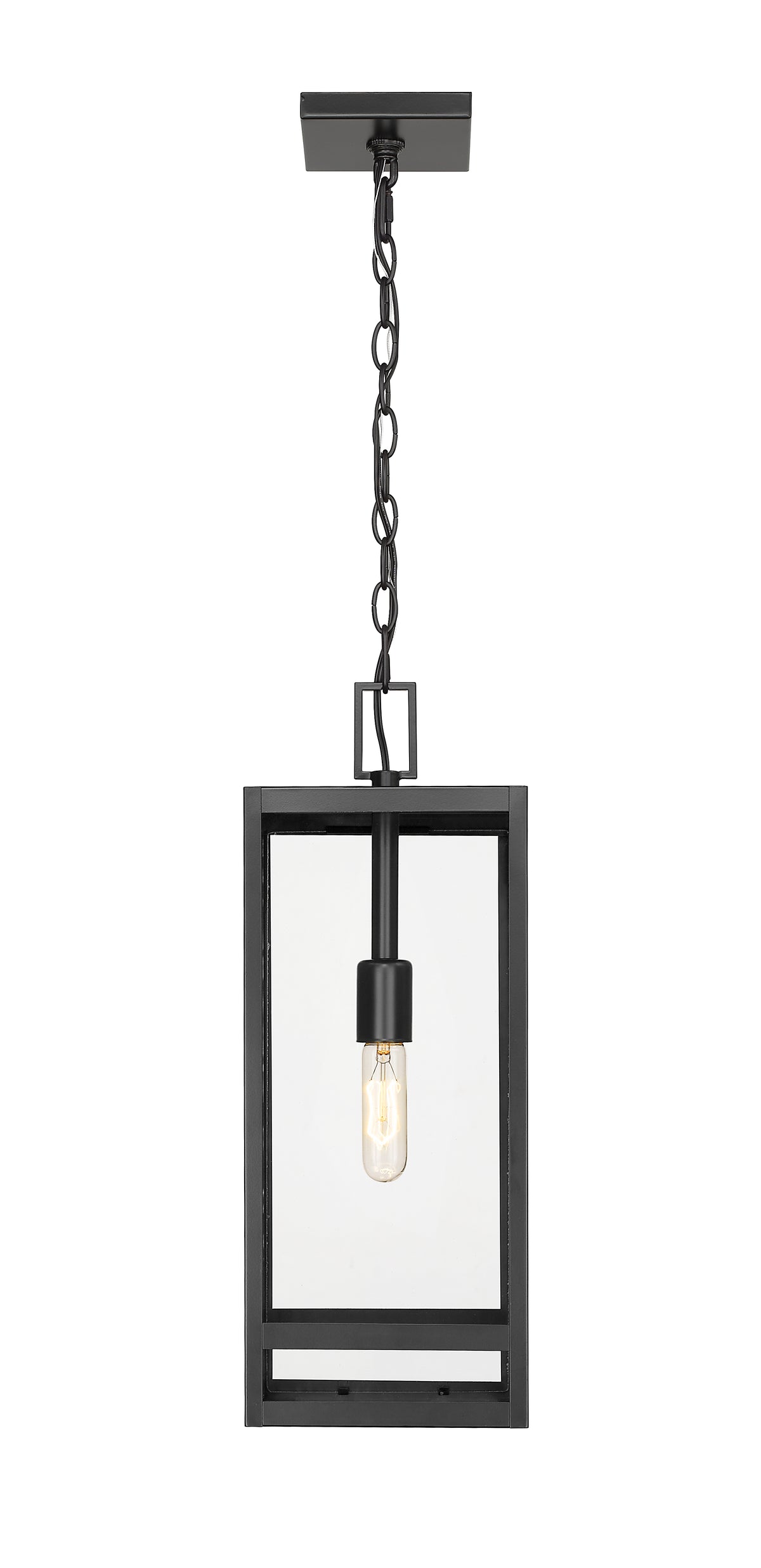 Nuri 1 Light Outdoor Chain Mount Ceiling Fixture