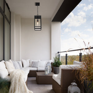 Nuri 1 Light Outdoor Chain Mount Ceiling Fixture