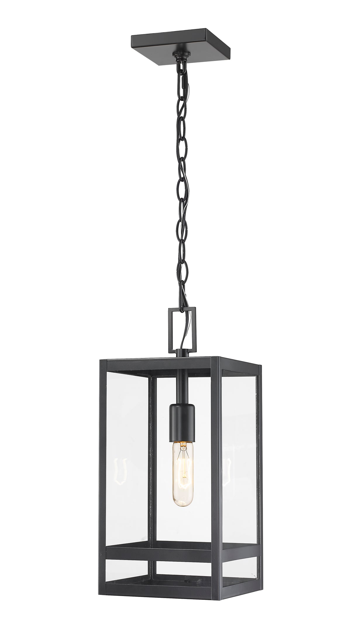 Nuri 1 Light Outdoor Chain Mount Ceiling Fixture
