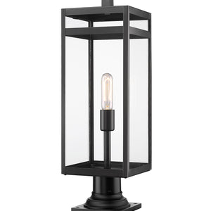 Nuri 1 Light Outdoor Pier Mounted Fixture