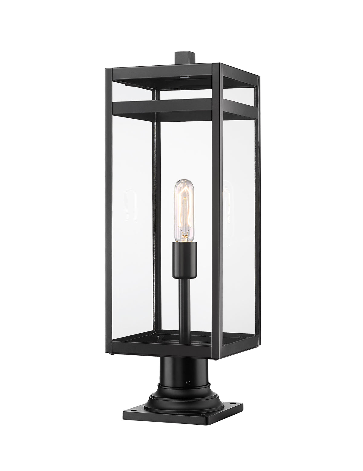 Nuri 1 Light Outdoor Pier Mounted Fixture