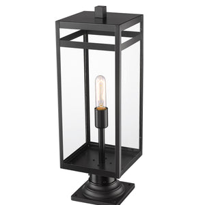 Nuri 1 Light Outdoor Pier Mounted Fixture