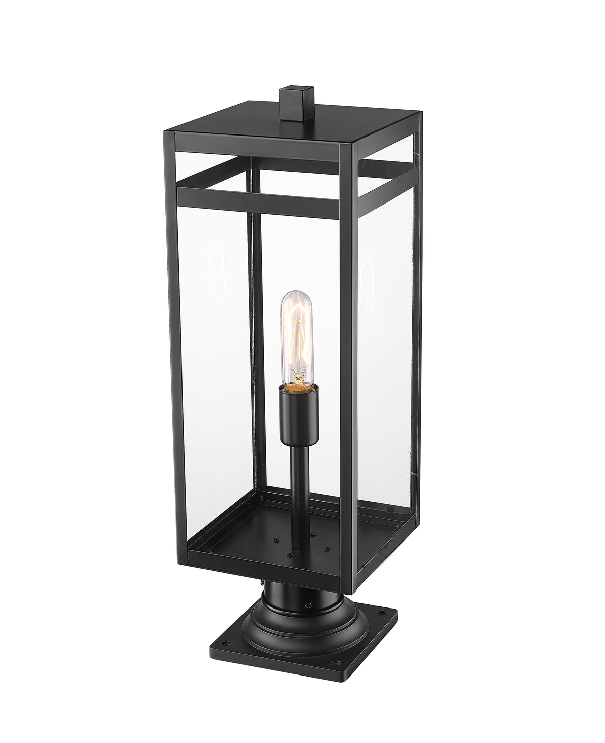 Nuri 1 Light Outdoor Pier Mounted Fixture