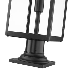 Nuri 1 Light Outdoor Pier Mounted Fixture