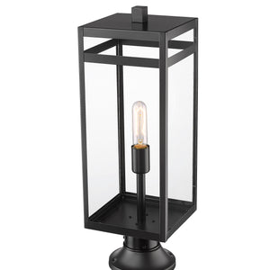 Nuri 1 Light Outdoor Pier Mounted Fixture