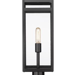 Nuri 1 Light Outdoor Post Mount Fixture