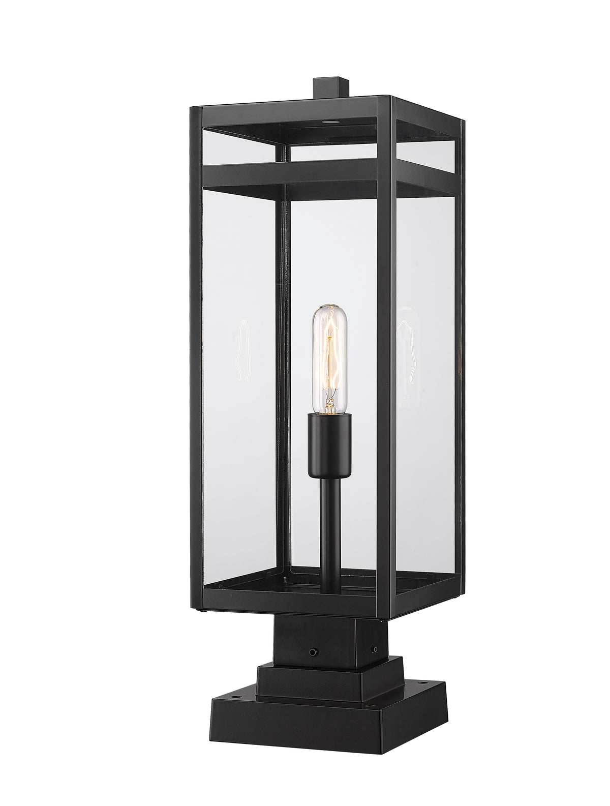 Nuri 1 Light Outdoor Pier Mounted Fixture