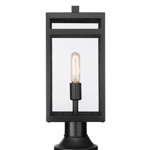 Nuri 1 Light Outdoor Pier Mounted Fixture