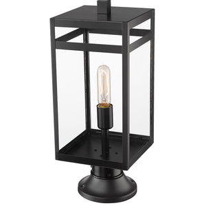 Nuri 1 Light Outdoor Pier Mounted Fixture