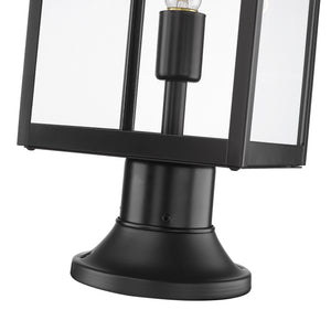 Nuri 1 Light Outdoor Pier Mounted Fixture