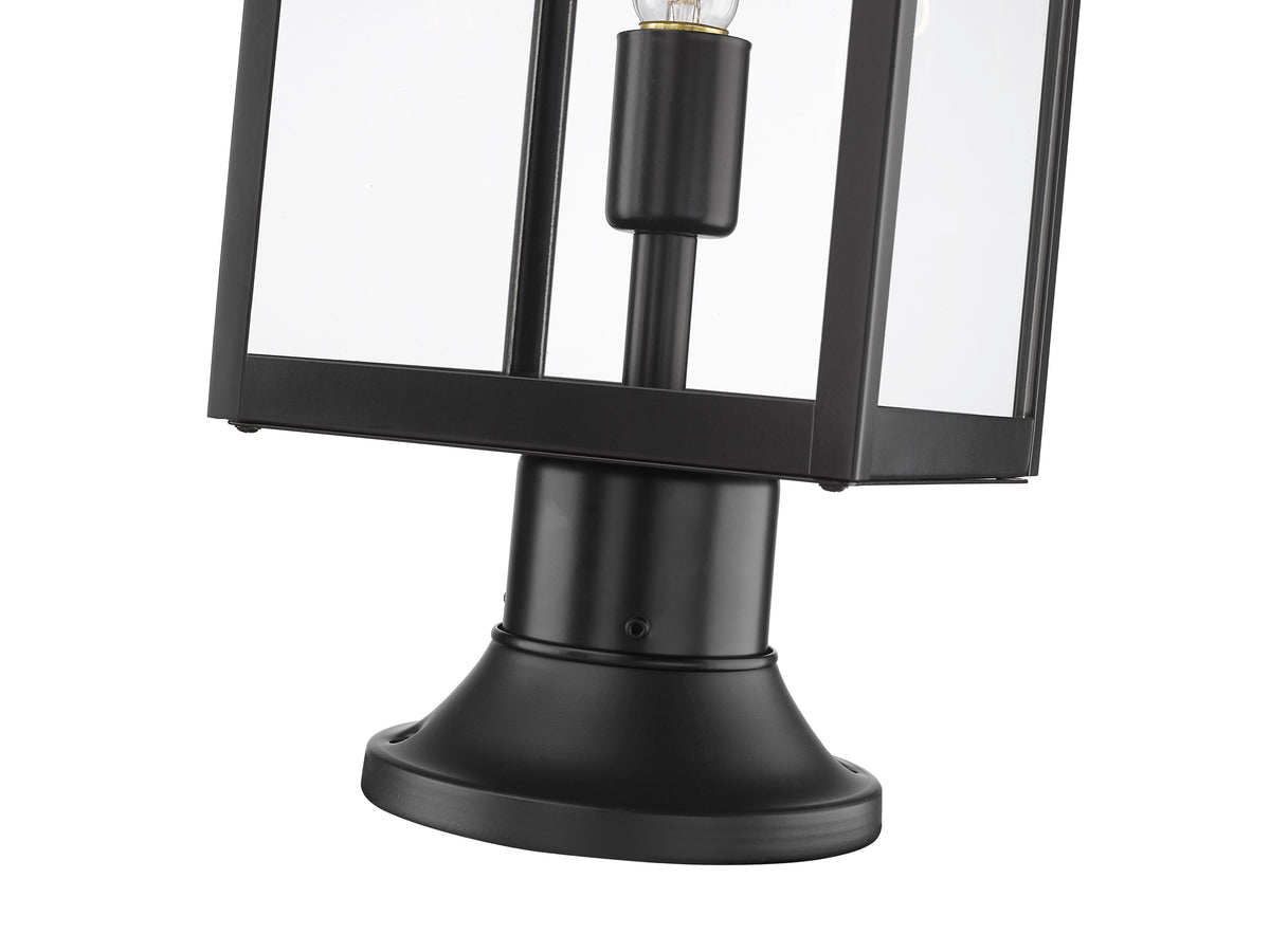Nuri 1 Light Outdoor Pier Mounted Fixture