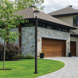 Nuri 1 Light Outdoor Post Mounted Fixture