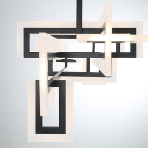 Inizio 55" Integrated LED Linear Chandelier