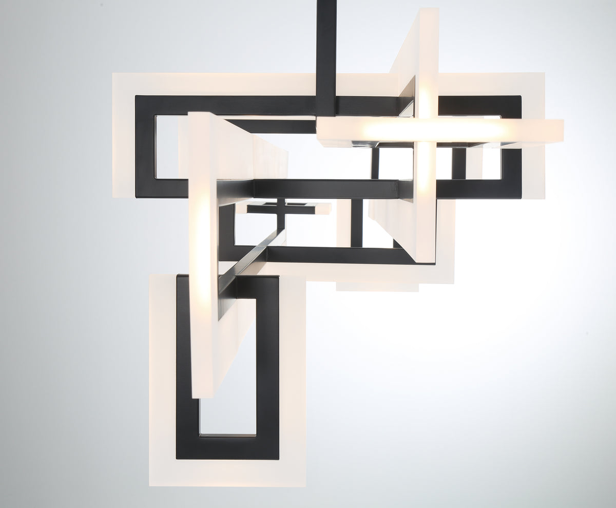 Inizio 55" Integrated LED Linear Chandelier