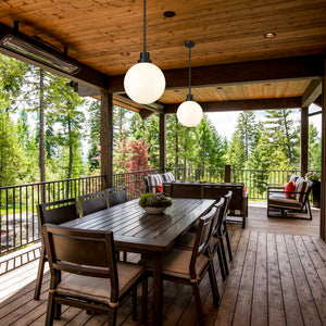 Laurent 1 Light Outdoor Pendant