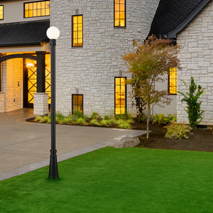 Laurent 1 Light Outdoor Post Mounted Fixture