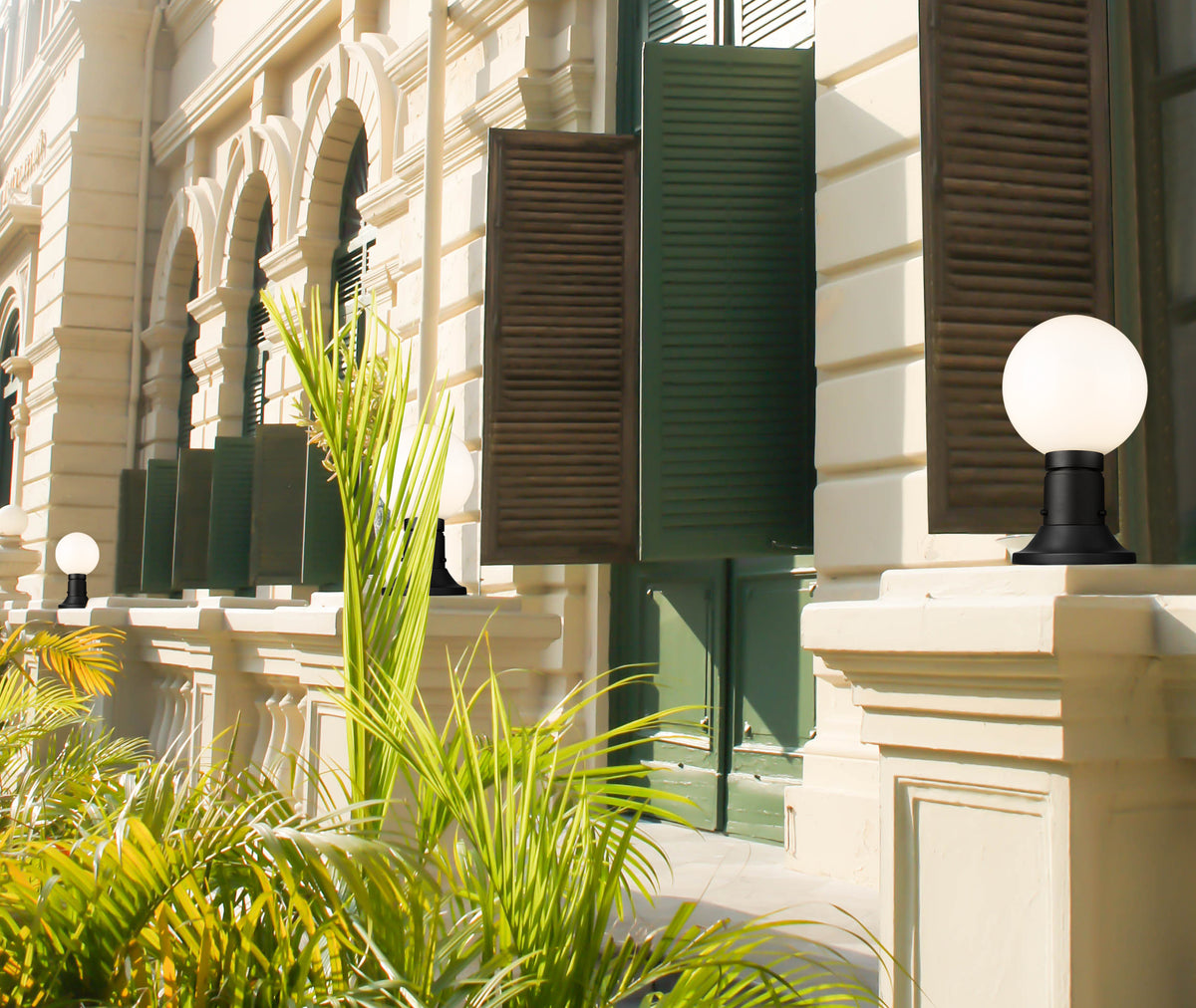 Laurent 1 Light Outdoor Pier Mounted Fixture