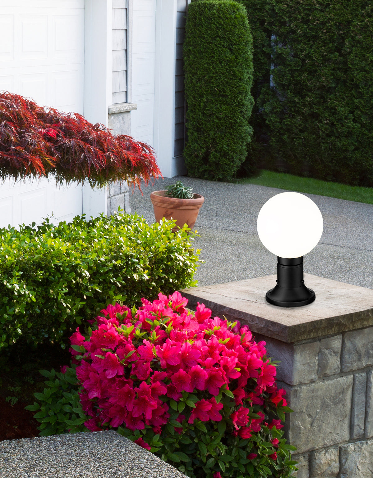 Laurent 1 Light Outdoor Pier Mounted Fixture