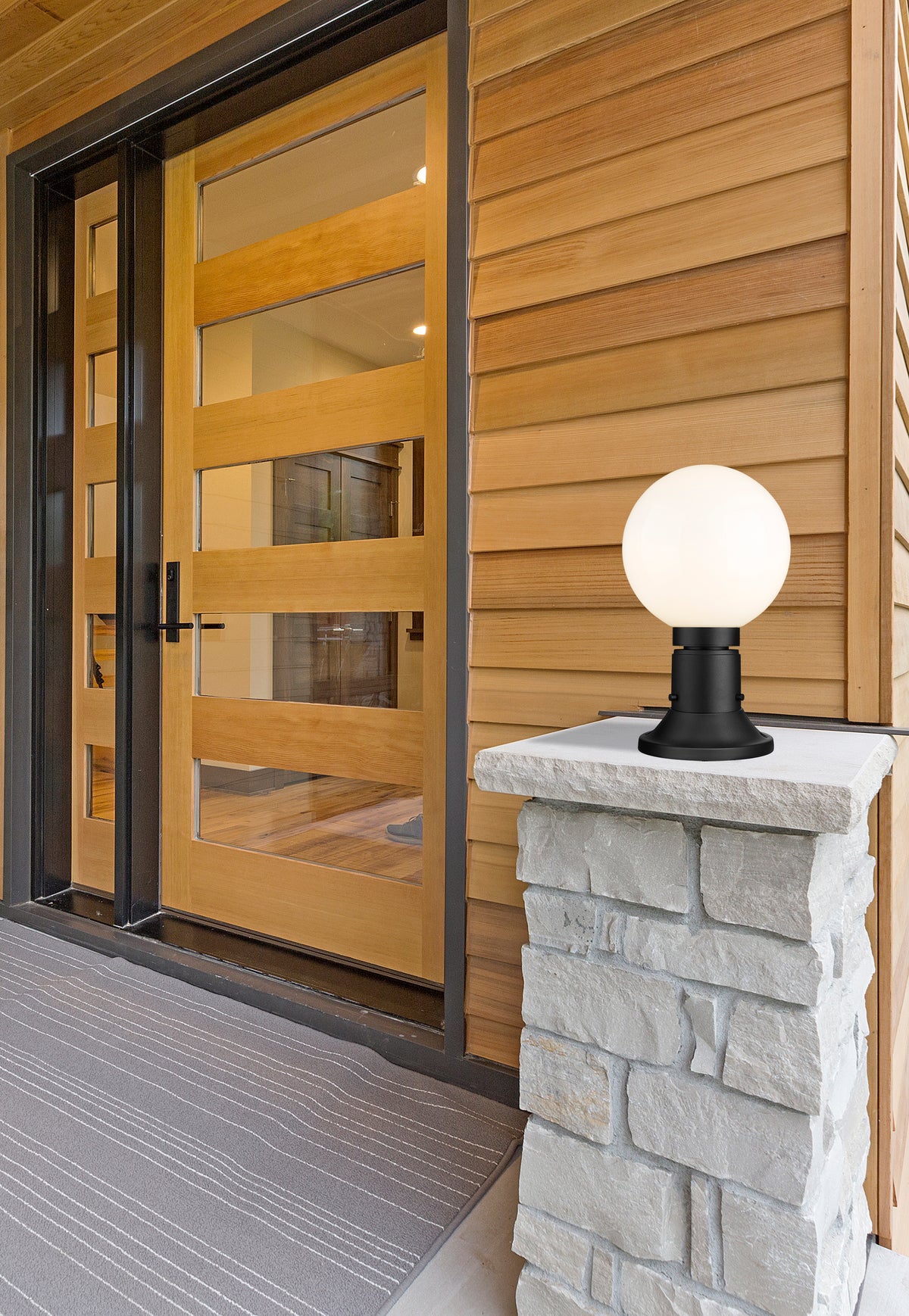 Laurent 1 Light Outdoor Pier Mounted Fixture
