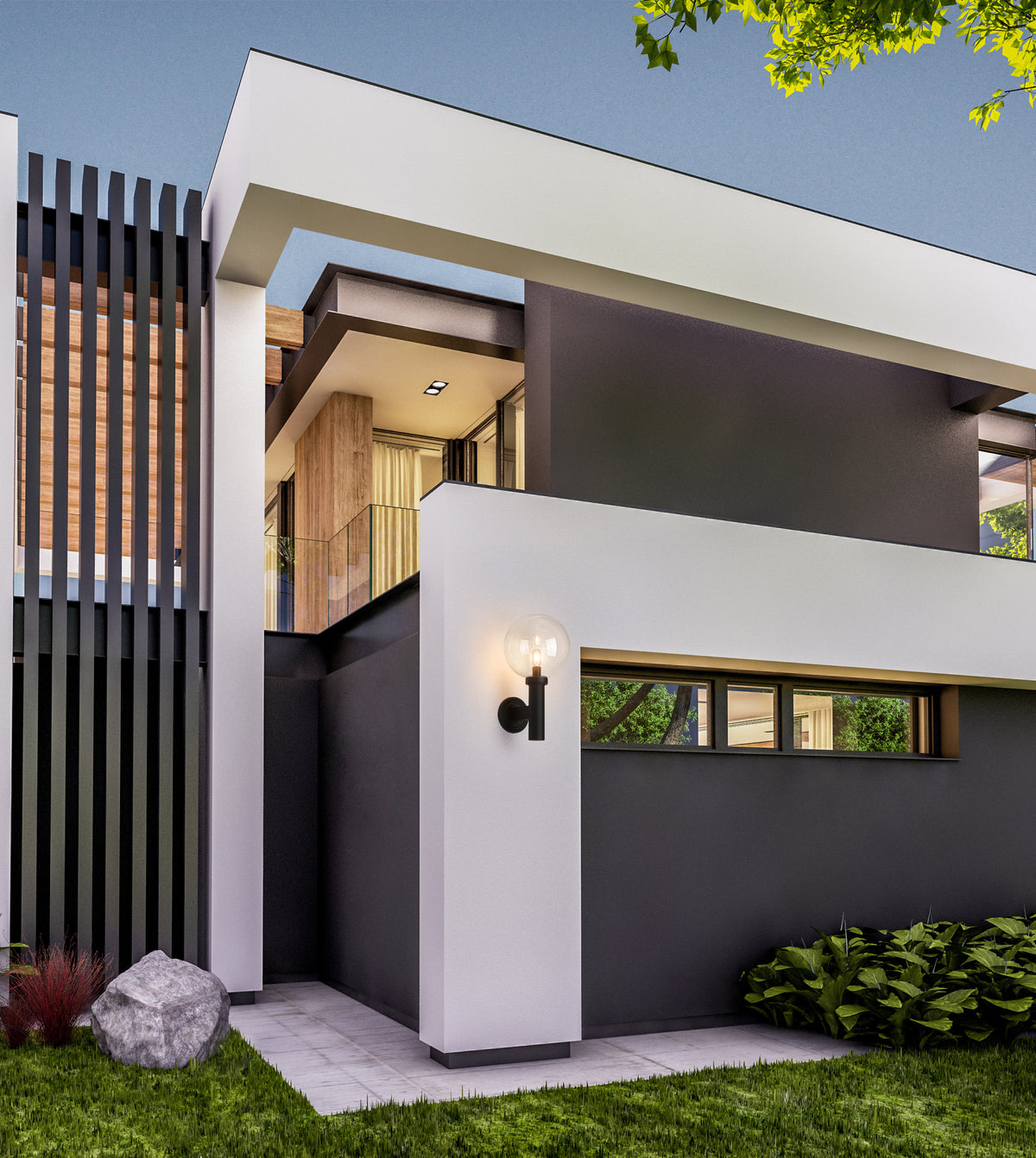 Laurent 1 Light Outdoor Wall Light