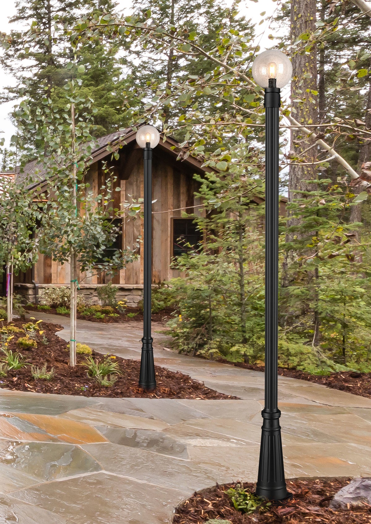 Laurent 1 Light Outdoor Post Mounted Fixture