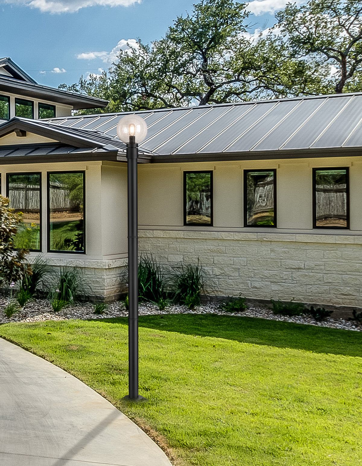Laurent 1 Light Outdoor Post Mounted Fixture