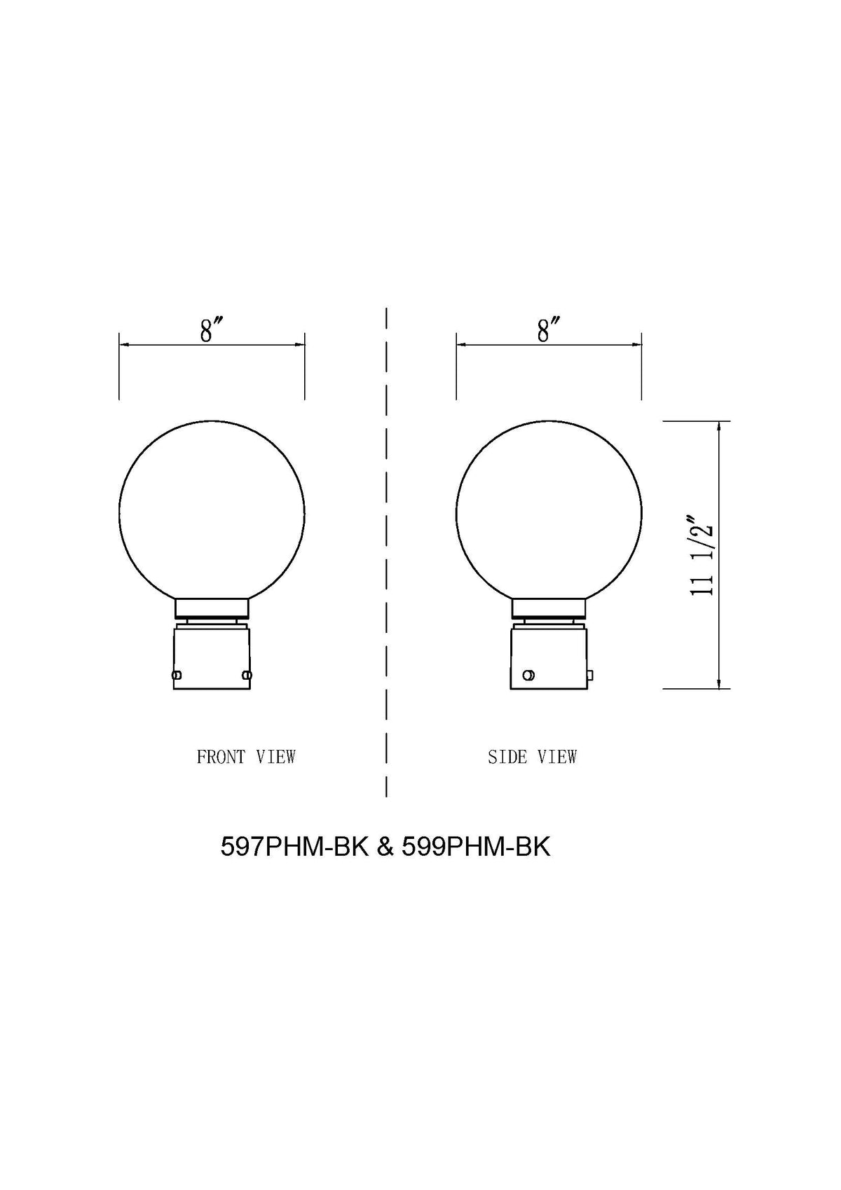 Laurent 1 Light Outdoor Post Mount Fixture