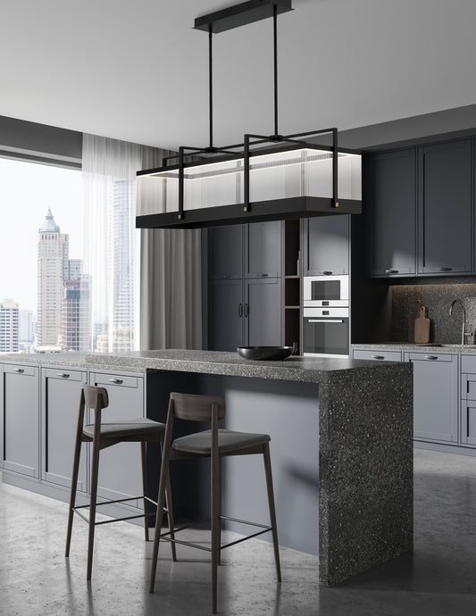 Tye 41" Integrated LED Linear Chandelier