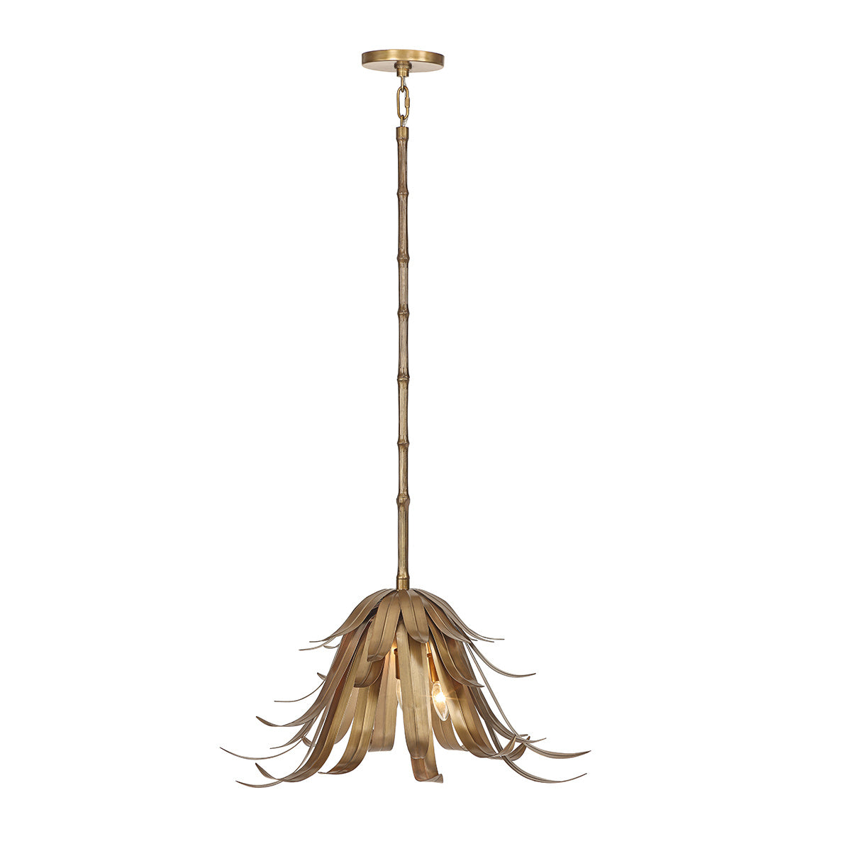 Kagra 3-Light 24" Pendant Chandelier