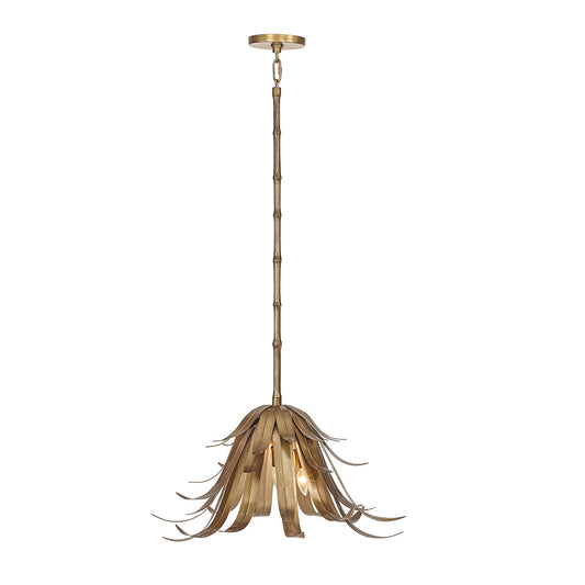 Kagra 3-Light 24" Pendant Chandelier