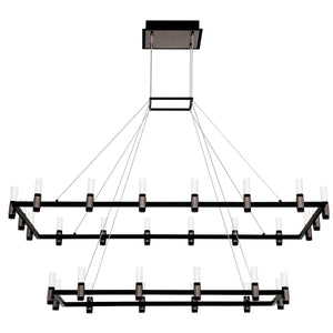 Altamont 2-Tiers 30-Light 52" Integrated LED Grand Chandelier