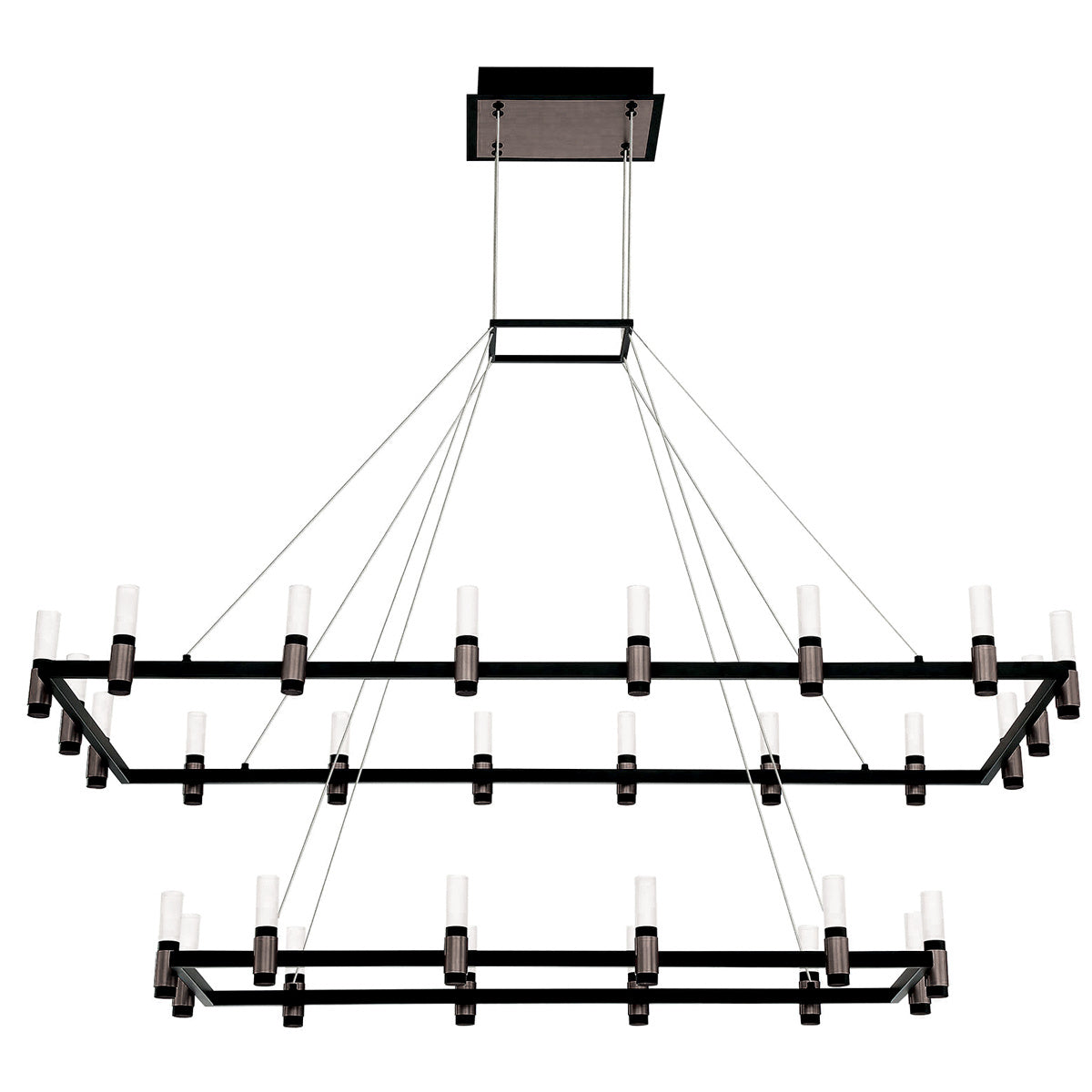Altamont 2-Tiers 30-Light 52" Integrated LED Grand Chandelier