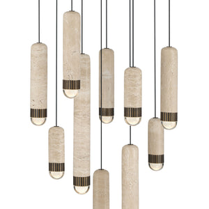 Cambre 10-Light 22" Integrated LED Multi Drop Chandelier