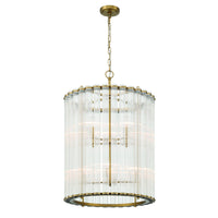Glasbury 2-Tiers 8-Light 27" Chandelier