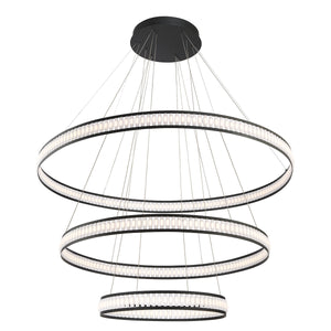 Forster 3-Tiers 3-Light 60" Integrated LED Grand Chandelier