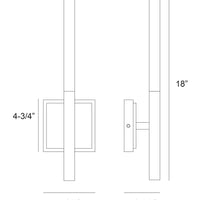 Benicio 18" Integrated LED Wall Sconce