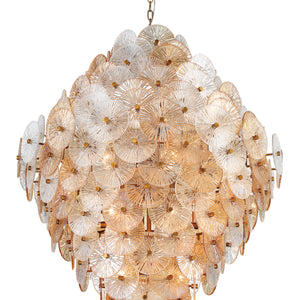 Sue-Anne 5-Tiers 27-Light 45" Grand Chandelier