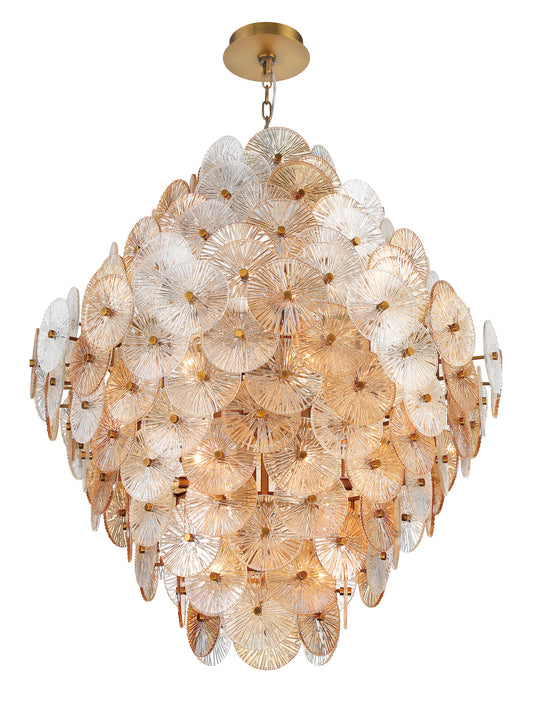 Sue-Anne 5-Tiers 27-Light 45" Grand Chandelier