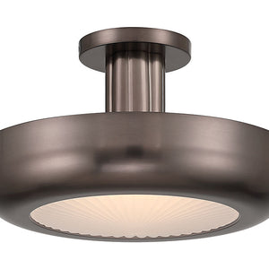 Macey 16" Integrated LED Semi-Flush Mount
