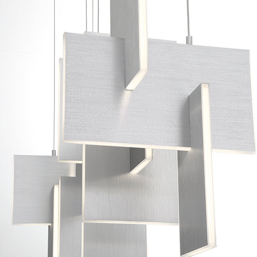 Coburg 3-Light 42" Integrated LED Linear Chandelier