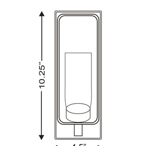 Aideen 1 Light Wall Sconce 1 x 60W - Candelabra