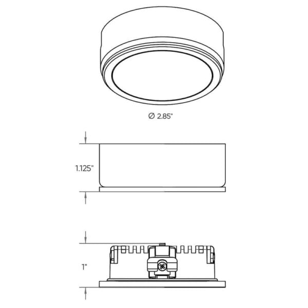 Power-Led Puck 120V PowerLED puck, 5CCT