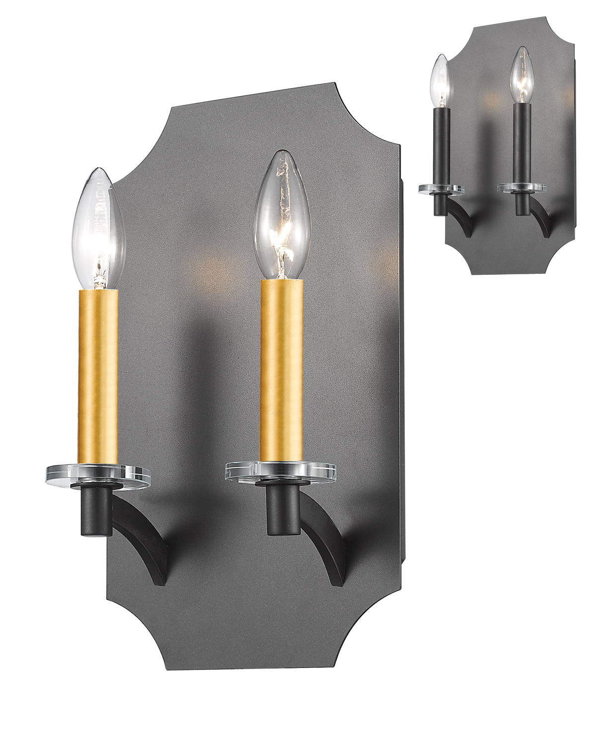 Zander 2 Light Wall Sconce